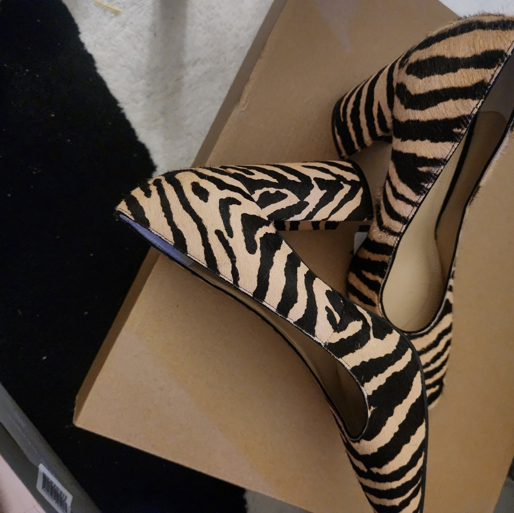 Pony Hair Pumps